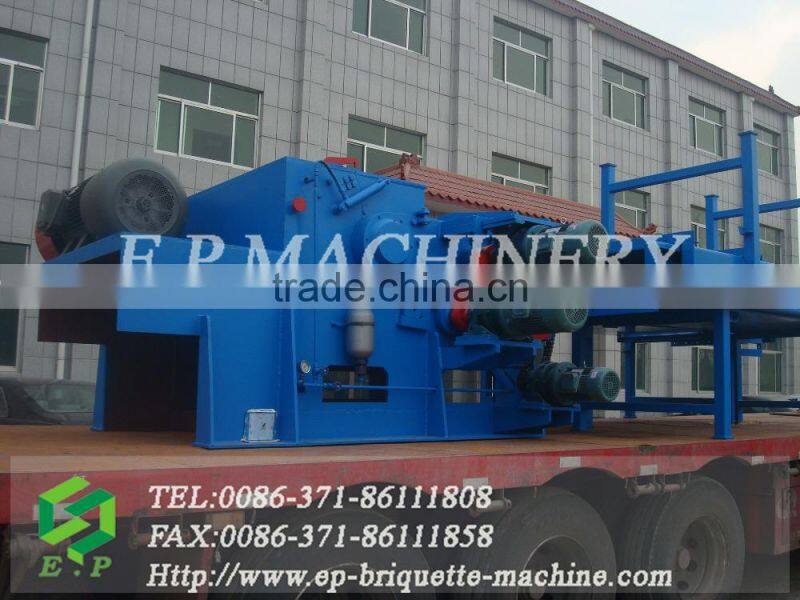 8-12t/h high efficiency CE Approved used small wood chipper hot selling in Europe