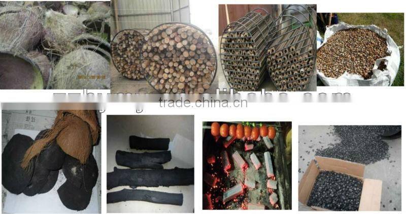 High quality wood charcoal making stove