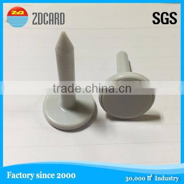 waterproof long read distance ABS RFID UHF Nail Tags for Wood