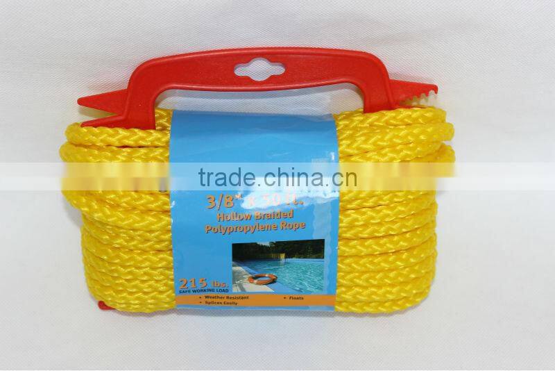 hollow 8 braided rope