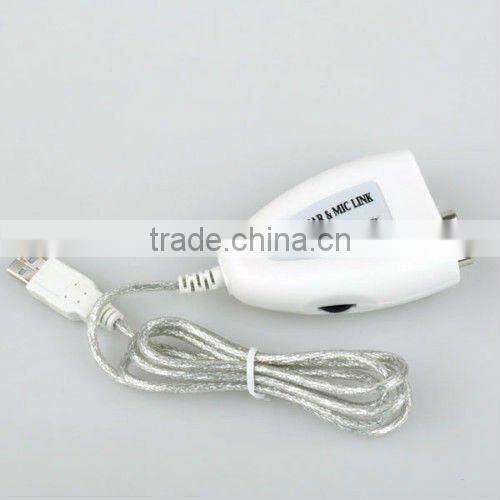 Mini USB Interface Guitar Link Cable to PC/MAC/Speaker