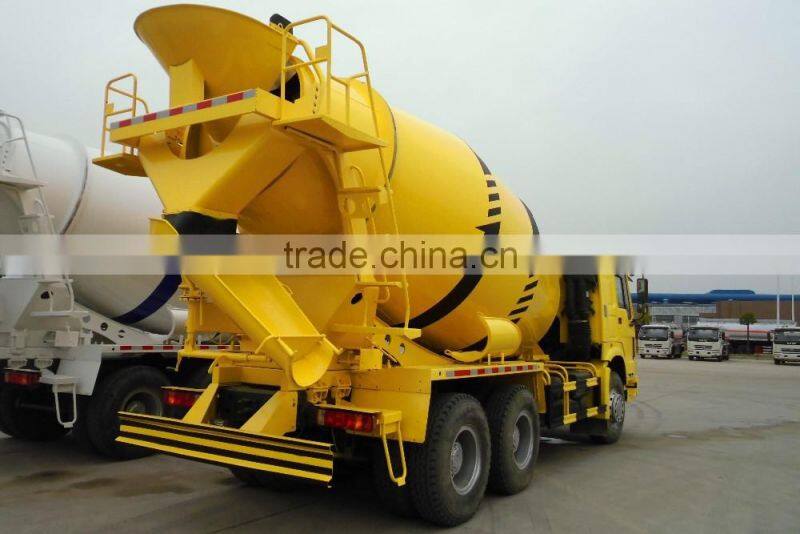 6x4 SINOTRUK HOWO concrete delivery truck for sale