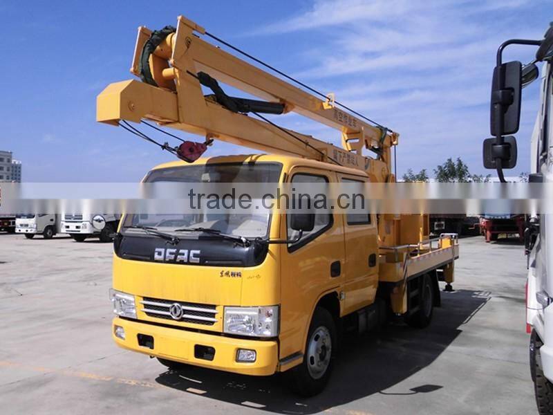 Supply 16m aerial platform 4*2 high-altitude operating truck price