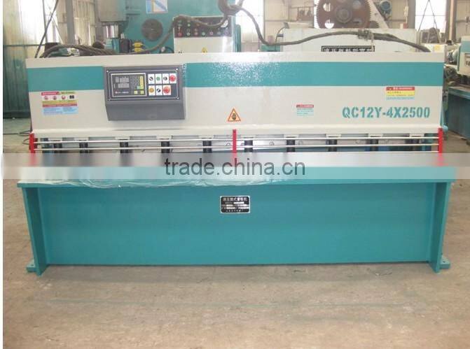 Hydraulic shearing machine, sheet cutting machine QC12Y-4*2500