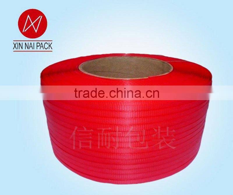 RED packing strap Pet Strap banding PET Strapping, Polyester Strapping
