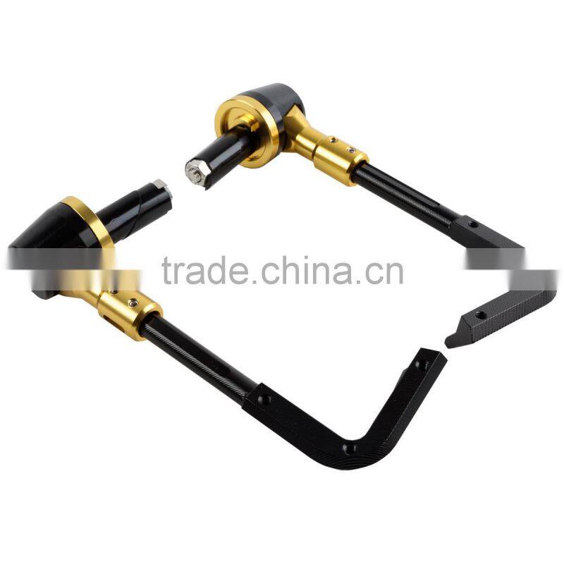 CNC Universal 7/8" 22mm Proguard System Brake Clutch Levers Protect Guard Gold