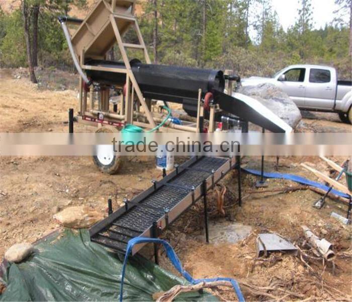 Mini Movable Gold Trommel with CE