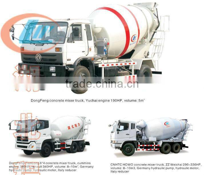 340hp 6*4 Cement mixer truck 8m3