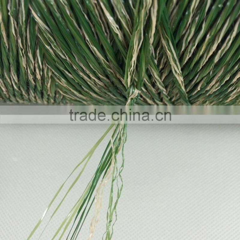 8000dtex fibrillated type PE PP commercial artificial grass yarn