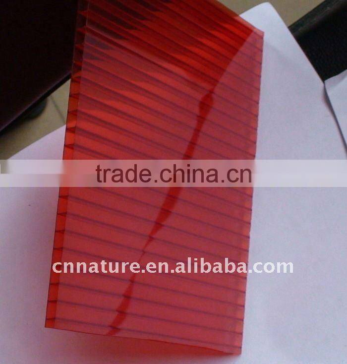 multi-wall hollow sheet&transparent polycarbonate hollow sheet
