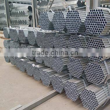 38.1*0.7mm light erw pre galvanized steel pipe
