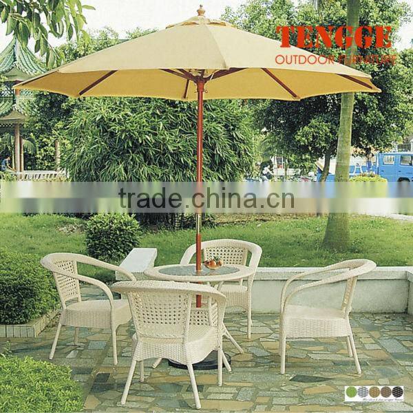 Big folding aliminum patio sun garden parasol umbrella