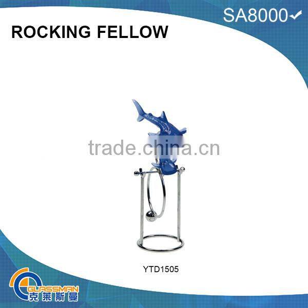 small balanceman with metal base