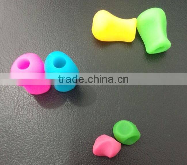 Trade Assurance FDA LFGB Kids Rubber Pencil Grip, Hand Writing Pencil Grip