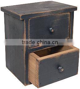 Vintage Wooden Bedside Table Night Tbale with Drawer