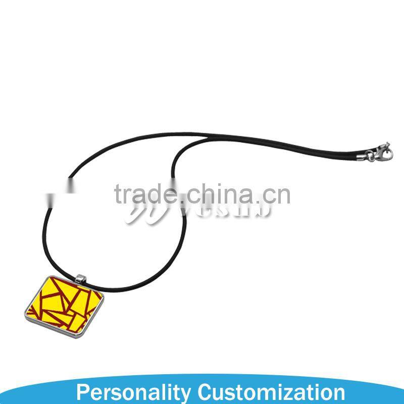 Models Fashionable Design Sublimation Blanks Heart Shape Necklace made in China