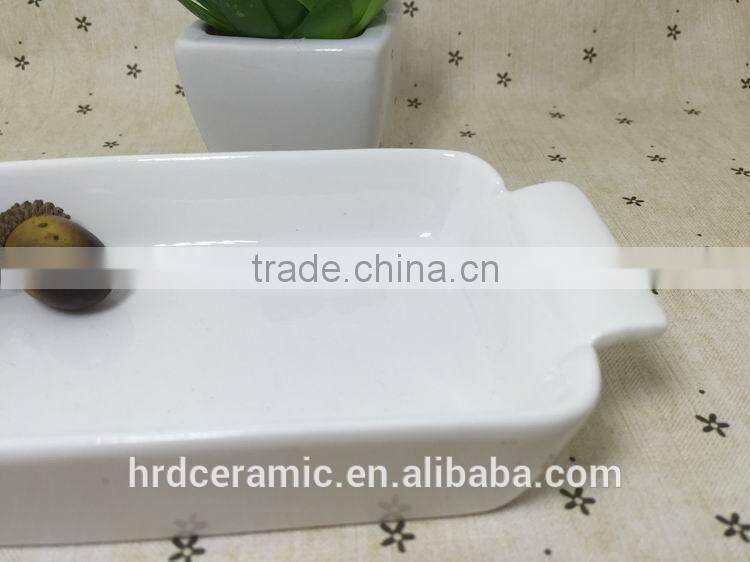 High quality sushi square dish/ceramic dish