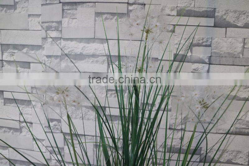 Plastic couch grass bonsai