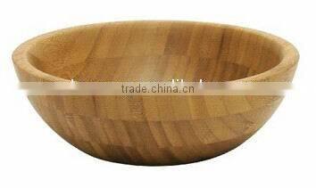 Bamboo salad bowl