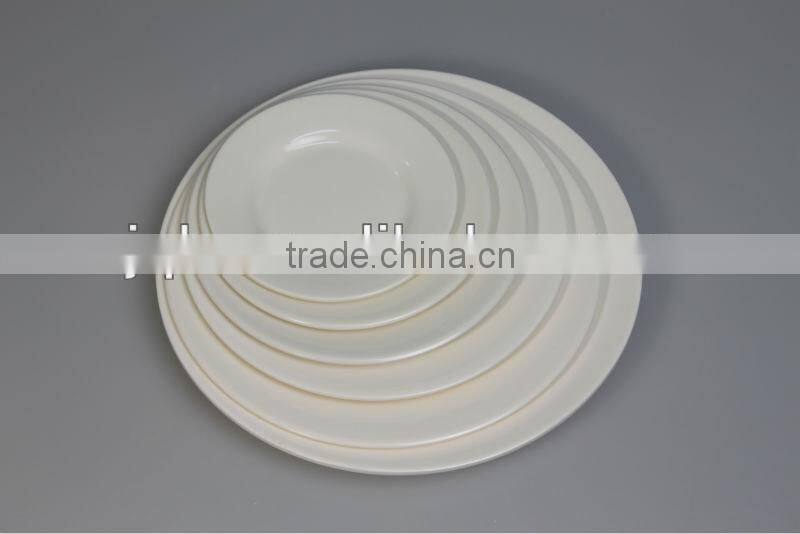 100% Melamine plates