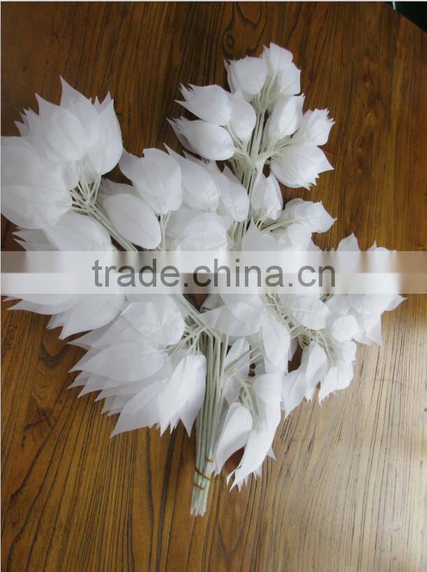 White banyan leaves/artificial banyan leaves/fake banyan leaves