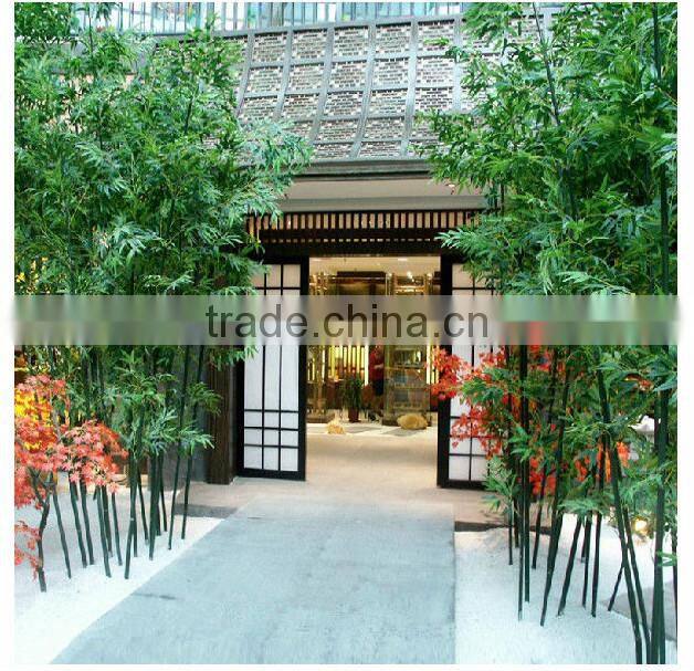 lanscape bamboo trees artificial bamboo fence cheap artificial bamboo stick