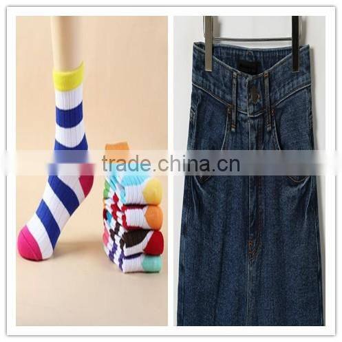 40100 Polyester/Spandex covered SCY yarn dyed