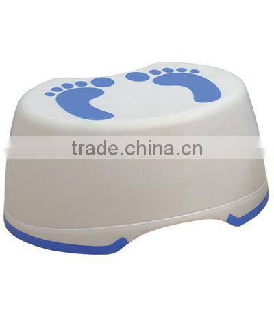 plastic children step stool with the non-slip point