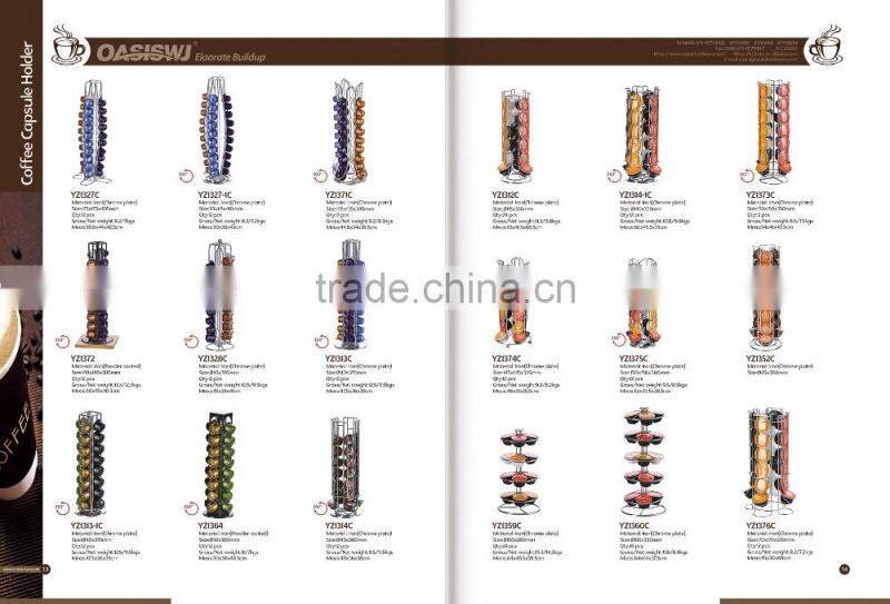 24pcs Chrome Wire Dolce Gusto Capsule Coffee Pod Holders