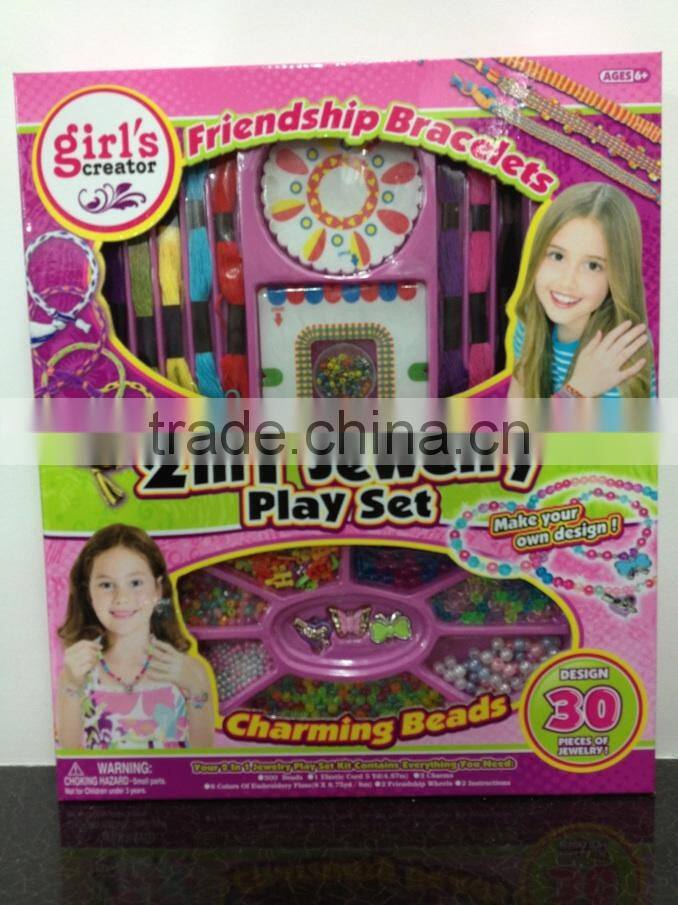 hot-selling fashion DIY beads set for girls