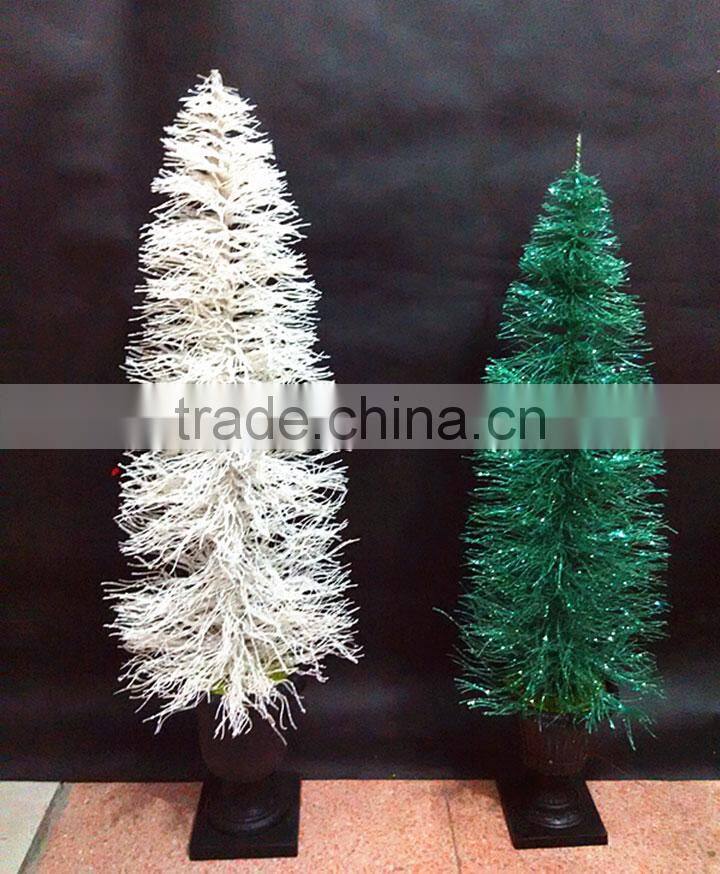 Artificial regular christmas tree/slim artificial christmas trees With Ornaments