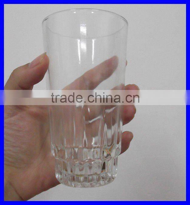 290ml water juice round bottom glass cup