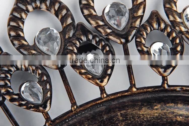 Antiquity large sun shaped wall watches clock