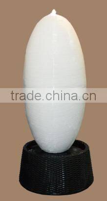 indoor wedding cheap LED water fountain fiberglass partition wall