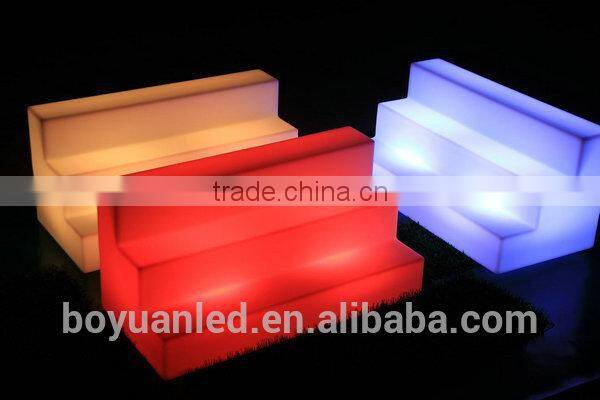 led waterproof color-changing pub plastic ice bucket