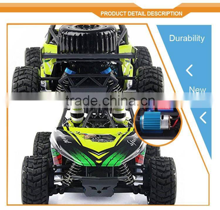 50KM/H WL K929 2.4G High-Speed Desert 4WD Off-Road Vehicles Stunt Car Model 1:18 Kids Remote Control Car Dune Offroad Buggy