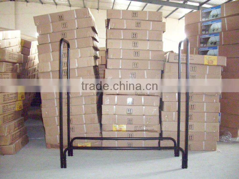 firewood storage rack