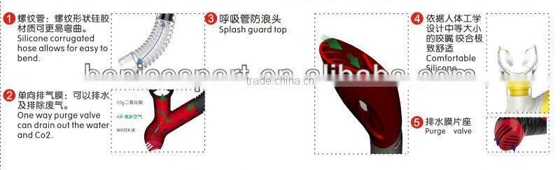 2013 Hot Diving Snorkel with favorable price & high quality(SK-900B)