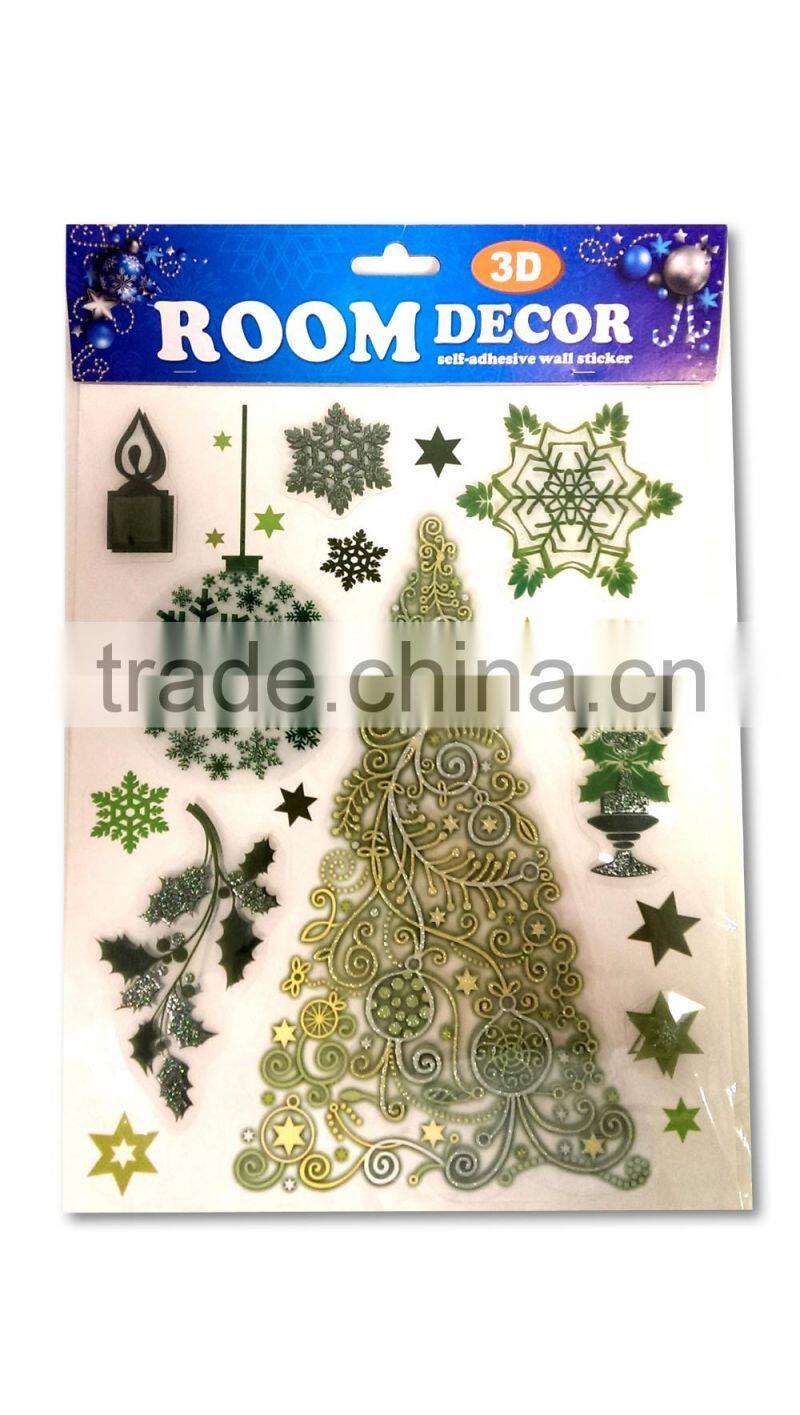 Epoxy Ribbon Sticker, Classical Epoxy Ribbon Sticker, Grace Foil Sticker