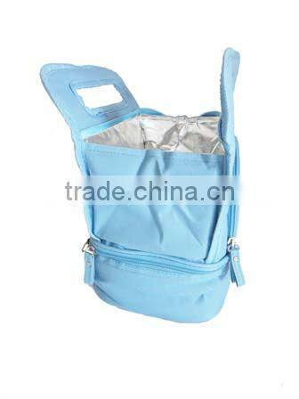 Customized Two-layer Hanging Insulated Cooler Bag