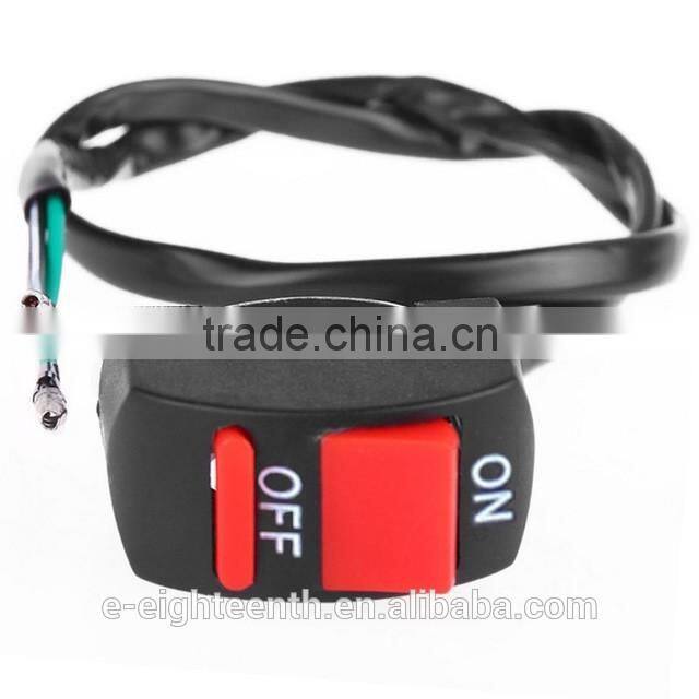 2017 Universal Handlebar Motorcycle Switch ON-OFF Button Switch For U5 U7 U2 HeadLight LED Angel Eyes Light Switch