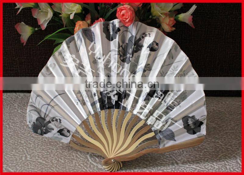 Anji Factory price bamboo cloth fan