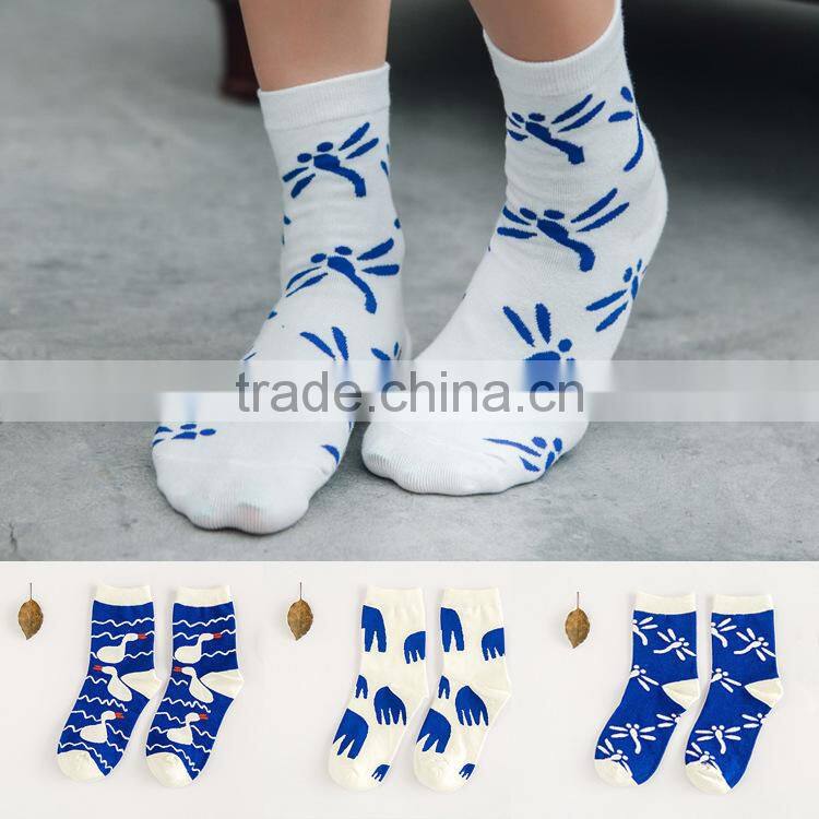 Lovely Animals Pattern Young Girls Socks,Elastic Socks Women Wholesale
