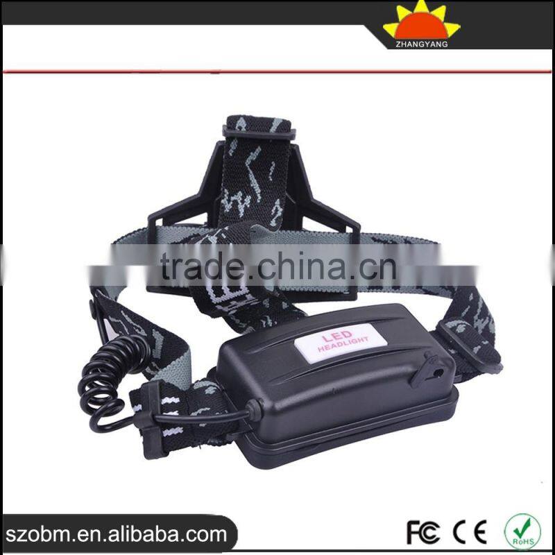 OEM XML-T6 LED Powerful 2000 Lumens Zoom rechargable LED Headlamp