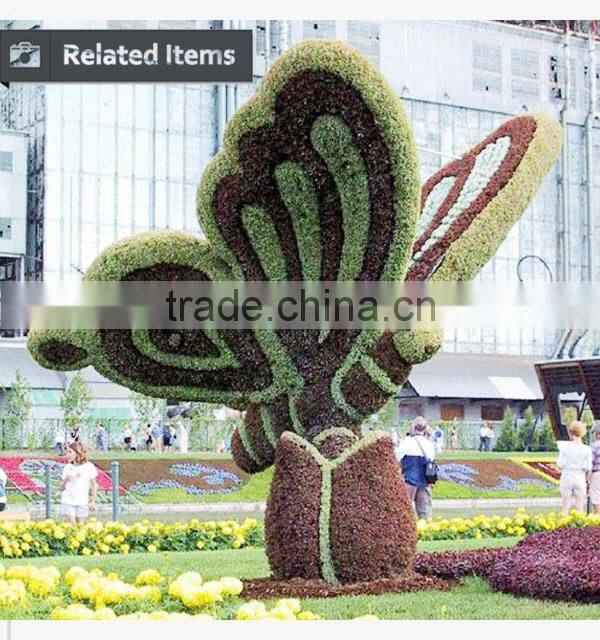 Hot sale new design artificial milan grass animal boxwood for decoration