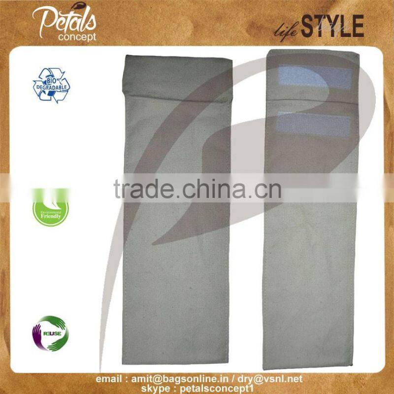 Ideal for sunglass Cotton canvas packaging pouch