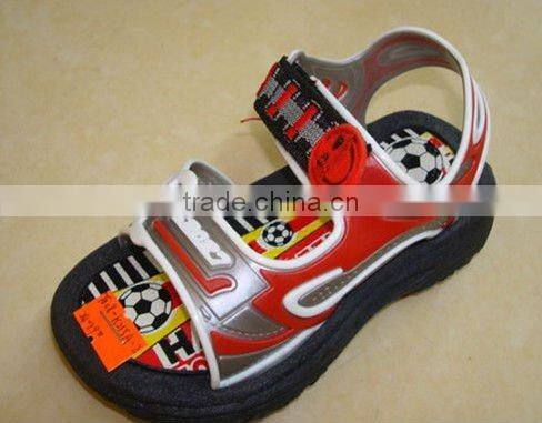 children's fancy sandal / football sandal