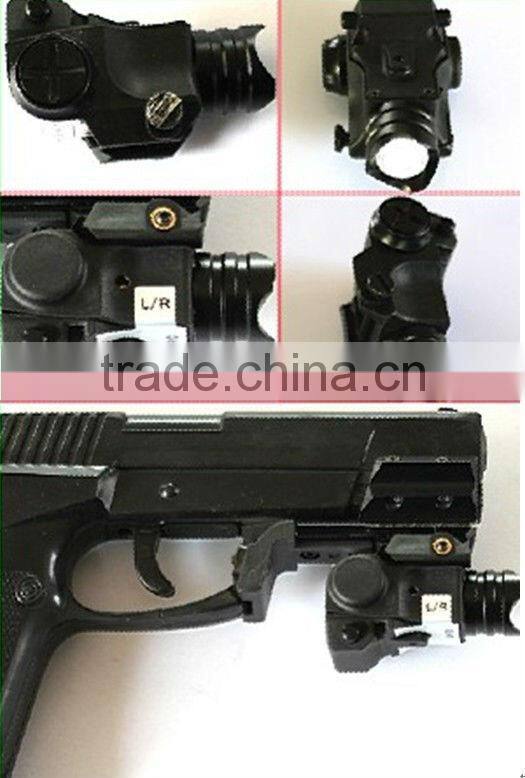 Compact Tactical Pistol LED Flashlight with CREE Q5 80-100 lumens strobe led torch