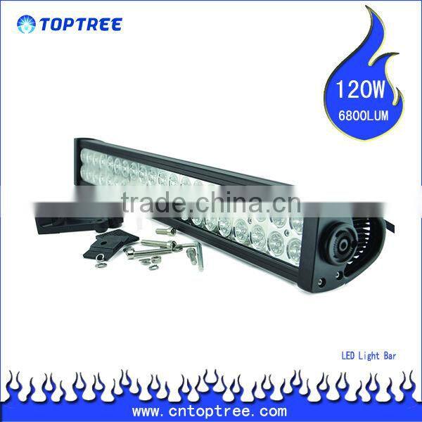 4X4 4WD Offroad LED Lighting 120w Dual Row Led Light Bars Epistar