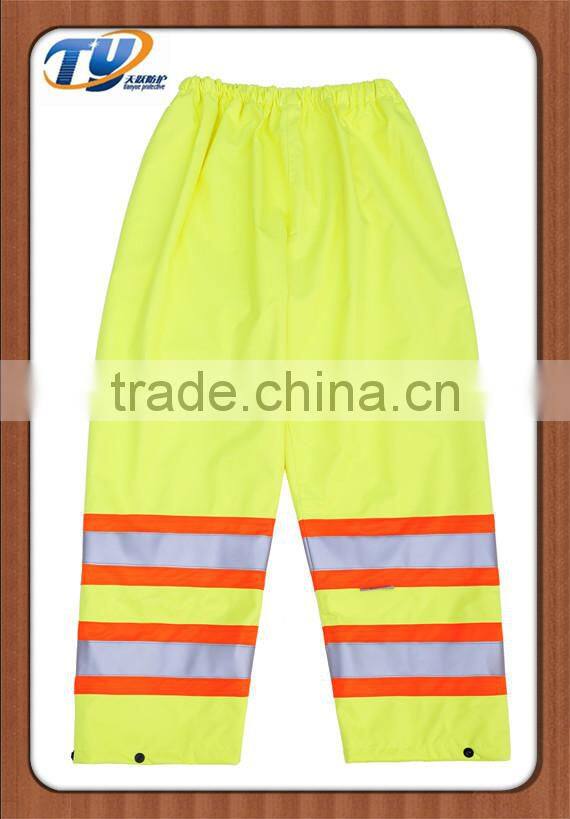 Hi vis High visibility reflective safety trousers workwear